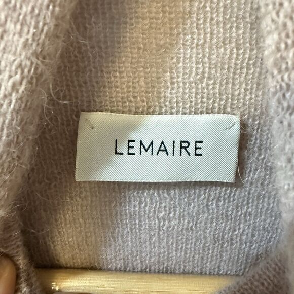 Lemaire Womens Alpaca Mohair Blend Turtleneck Mohair Sweater Size Medium - Picture 12 of 16